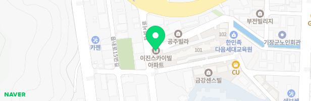 이진스카이빌아파트 어린이놀이시설 지도 이미지