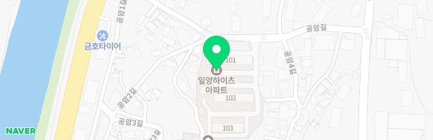 일양하이츠아파트 어린이놀이터 지도 이미지
