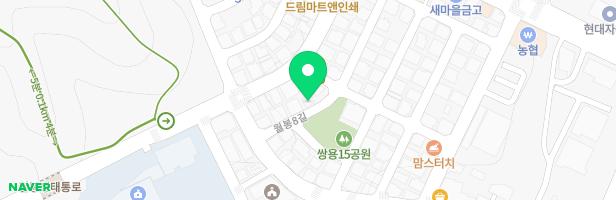 쌍용15공원 지도 이미지