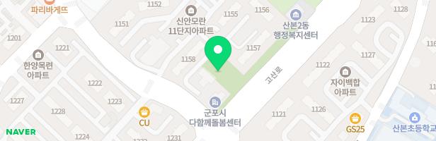 능내어린이공원 놀이터 지도 이미지