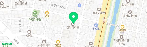 신사 삼부아파트 북측 놀이터 지도 이미지