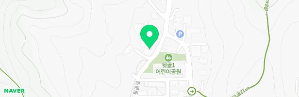 뒷골어린이공원 놀이터 지도 이미지