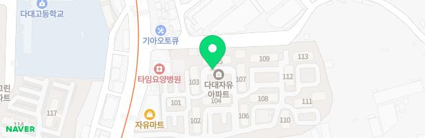 다대자유아파트 어린이놀이터 지도 이미지