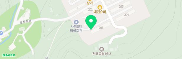 사북(도사곡)주공아파트 2차 놀이터 지도 이미지