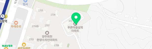 실외놀이터(양주삼희아파트) 지도 이미지