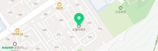 소월 아파트 372동앞 어린이 놀이터 지도 이미지