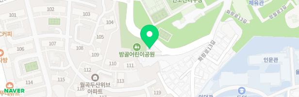 밤골공원 지도 이미지