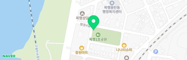 목행 어린이 공원 놀이시설 지도 이미지