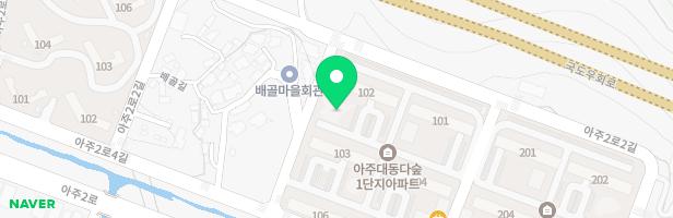 대동다숲 103동앞 1단지1놀이터 지도 이미지