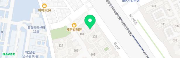 화서역푸르지오더에듀포레 아파트 101동 전면 꽃샘놀이터 지도 이미지