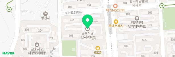금호시영1단지아파트 놀이터 지도 이미지