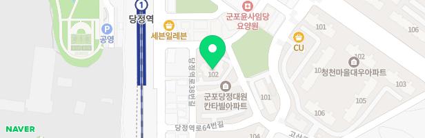 대원 칸타빌아파트 102동앞 어린이 놀이터 지도 이미지