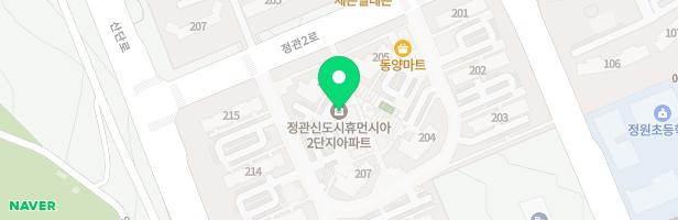 정관휴먼시아2단지 어린이놀이터2호 놀이터 지도 이미지