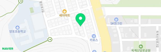 옥계동부초등학교 어린이놀이시설 지도 이미지