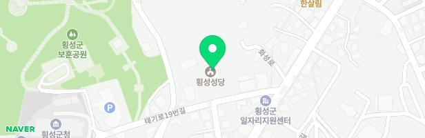 횡성성모유치원 놀이터 지도 이미지