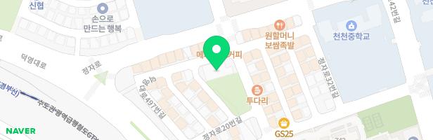 샘터어린이공원 놀이터 지도 이미지
