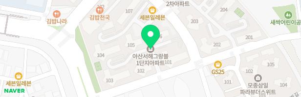 서해그랑블1차아파트-2 지도 이미지