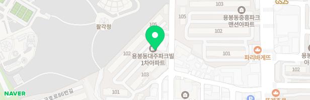 용봉동_용봉대주파크빌1차아파트 지도 이미지