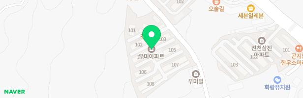 우미아파트 놀이터 지도 이미지