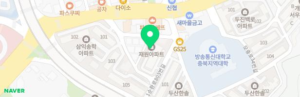 개신재원 1동 옆 지도 이미지