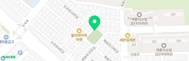새동네어린이공원 놀이터 지도 이미지