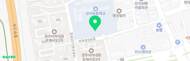 강서초등학교 놀이터 지도 이미지