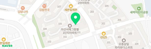 서해그랑블1차아파트-1 지도 이미지