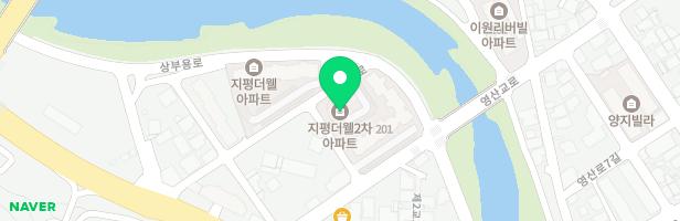 더웰2차아파트 놀이터 지도 이미지
