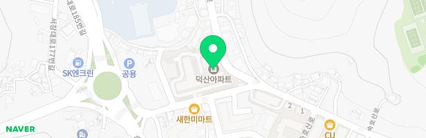 진주덕산아파트 놀이시설 지도 이미지