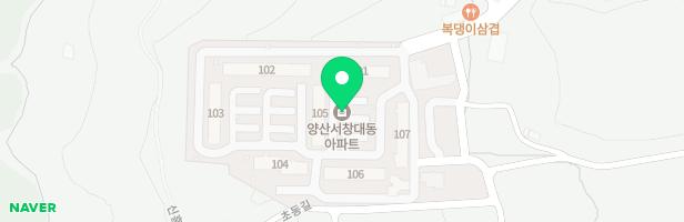 서창대동아파트 102동 놀이터 지도 이미지