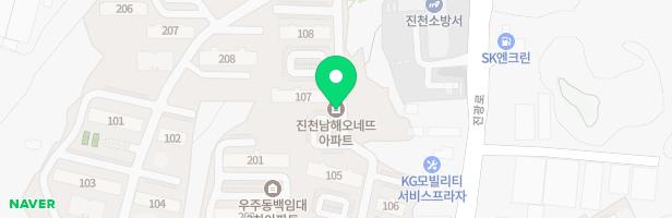 남해오네뜨아파트 유아놀이터(복지관뒤) 지도 이미지