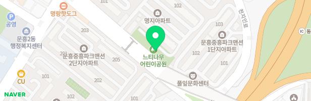 느티나무어린이공원 놀이터 지도 이미지
