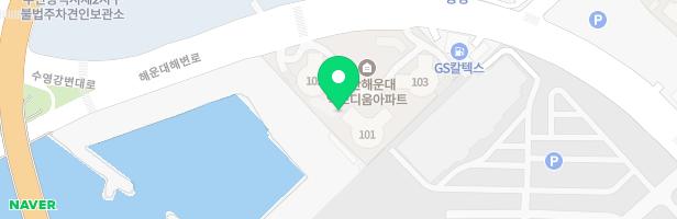 해운대엑소디움 지도 이미지
