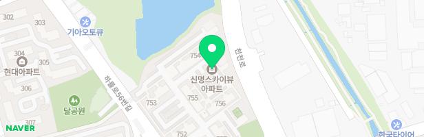 바람어린이공원 놀이터 지도 이미지