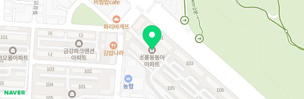 소룡동 동아아파트 놀이터 지도 이미지