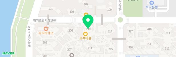 명지 퀸덤1차 링컨타운 어린이놀이터-1 (210동) 지도 이미지