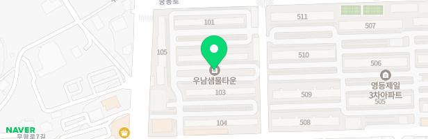 익산영등샘물타운 놀이터 지도 이미지
