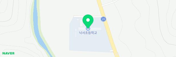 낙서초등학교 어린이놀이시설 지도 이미지