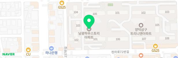 양덕하우스토리아파트 놀이터 지도 이미지
