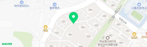 참아름APT 409동 앞 놀이터 지도 이미지