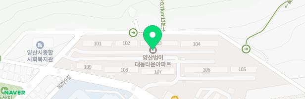 범어대동타운아파트 109동놀이터 지도 이미지