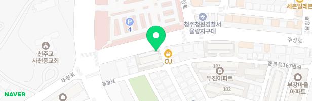 율량대창1차 놀이터 지도 이미지
