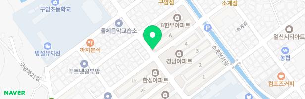 한우아파트 놀이터(조합,매트만 검사) 지도 이미지