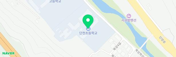 단천초 놀이시설 지도 이미지