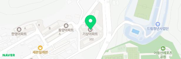 동두천기상아파트 놀이터 지도 이미지