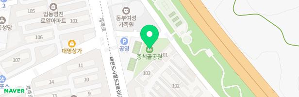 증척골어린이공원 지도 이미지