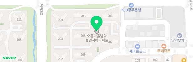 휴먼시아아파트 복지관 놀이터 지도 이미지