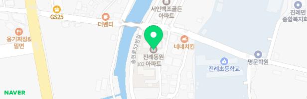 진례동원아파트 어린이놀이터 지도 이미지