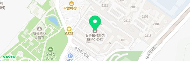 월촌화성타운어린이놀이시설2 지도 이미지