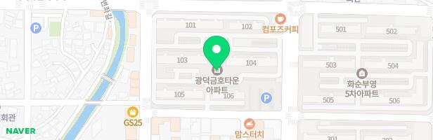 금호타운아파트 (104동) 지도 이미지